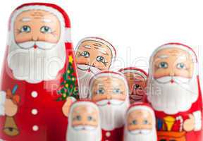 Group Of Santa Claus