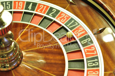 roulette wheel