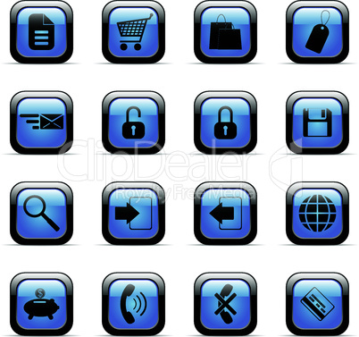 Web icon set