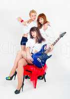 Musical band of girls