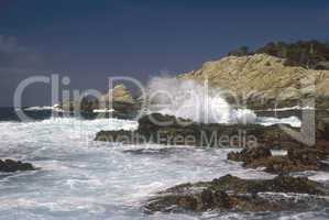 Rocky shore