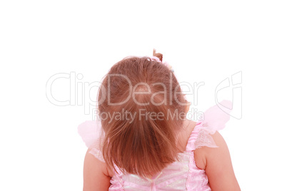 Little girl crying