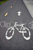 Bicycle lane.