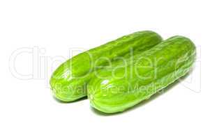 Green cucumbers