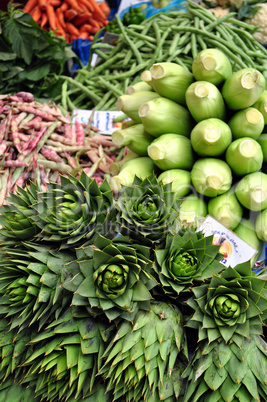 Mixed vegetables.