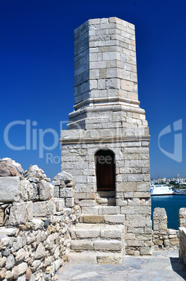 Fortification: Venetian castle (Koules), in Crete, Greece.