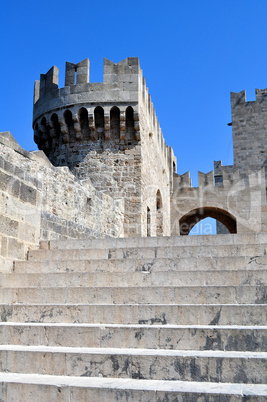 Palace of Grand Masters, Rhodes, Greece.
