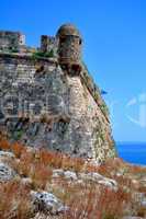Fortetza: Venetian fortress in Rethymno, Crete.