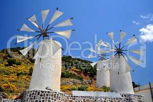 Windmills.