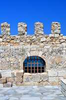 Fortification: Venetian castle (Koules), in Crete, Greece.