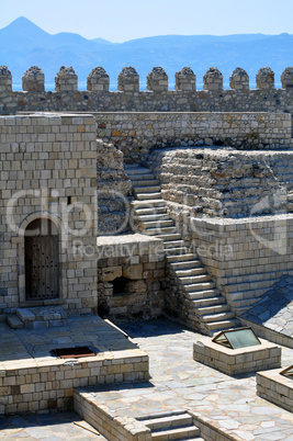 Fortification: Venetian castle (Koules), in Crete, Greece.