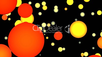 Orange and yellow full-spheres