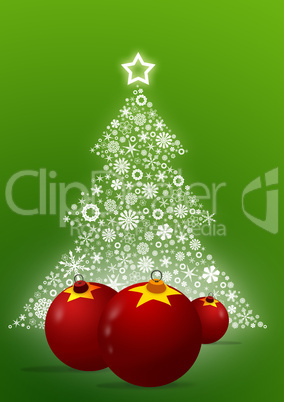 Christmas card background