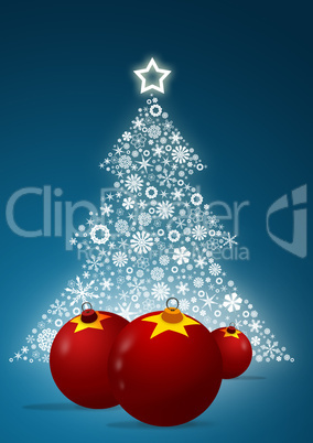 Christmas card background