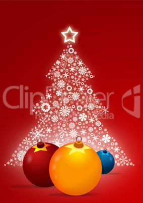 Christmas card background