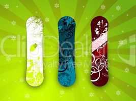 snowboard