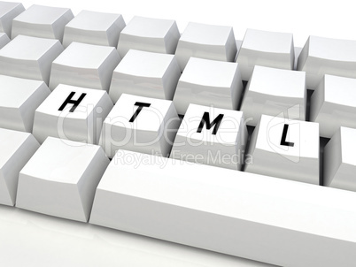 html keyboard