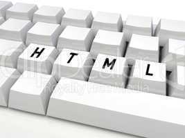 html keyboard