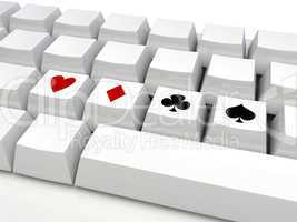 poker keyboard