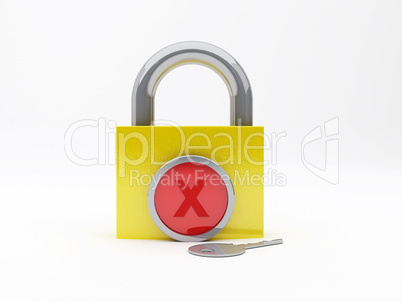 Security padlock