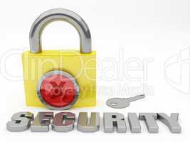 Security padlock