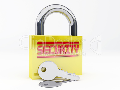 Security padlock