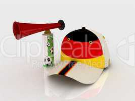 Germany soccer hat