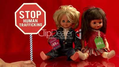 Stop human trafficking, dollar euro prices