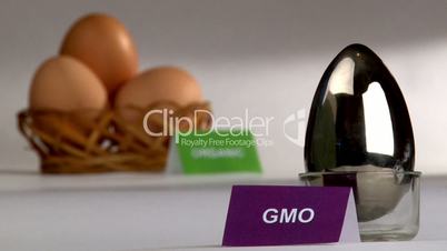 Organic and Genetically modified food, eggs
