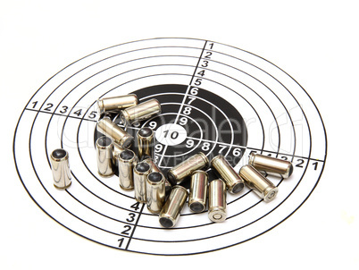 Cartridges 9ìì for a pistol