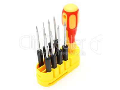 Set of screw-drivers