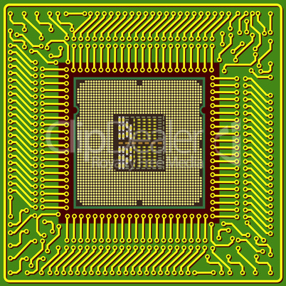 The modern computer is the processor on a chip