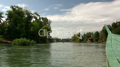 Bootsfahrt auf dem Mekong