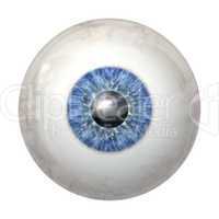eye ball blue