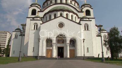 Temple of St Sava - wide