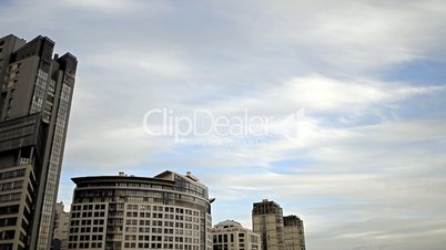 Clouds over a Modern City