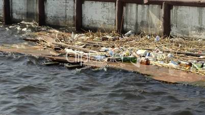 Floating River Garbage