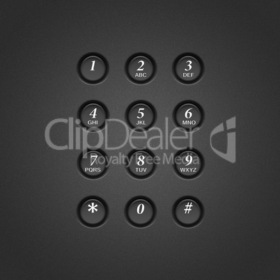 Telephone Keypad