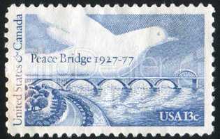 bridge and dove