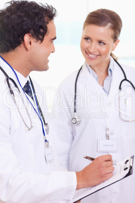 Medical assistants with patient record