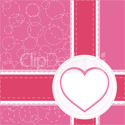 valentine love heart romantic birthday background vector