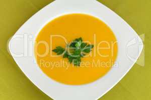 Carrot soup.