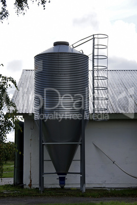 The bunker for a forage