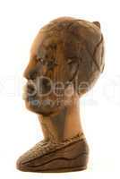 African statuette - profile