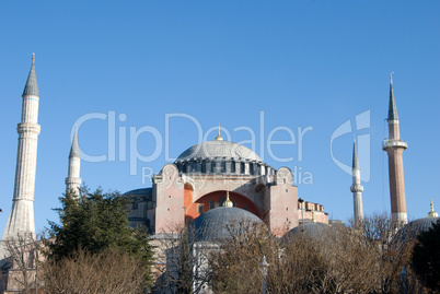 Hagia Sophia Panoramic View - Turkey, Istanbul