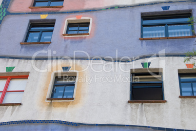 Colorful Facade - Hundertwasser House - Vienna