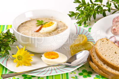 Zurek is a decent Polish Easter soup