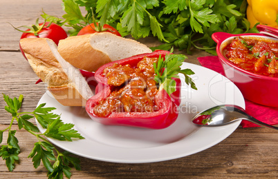 full paprika (with meat) full paprika (with meat)