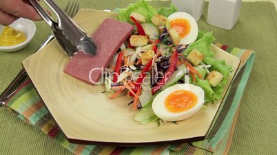 Spam And Salad