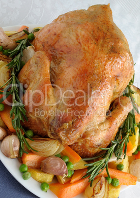 Roasted Chicken with Vegetables